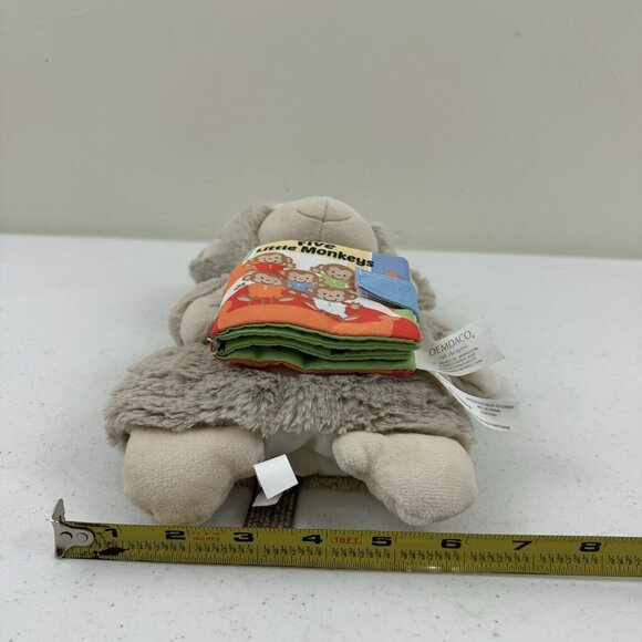 Five Little Monkeys Puppet with Soft Story Book Plush Toy Stuffed Animal Demdaco - Picture 10 of 10